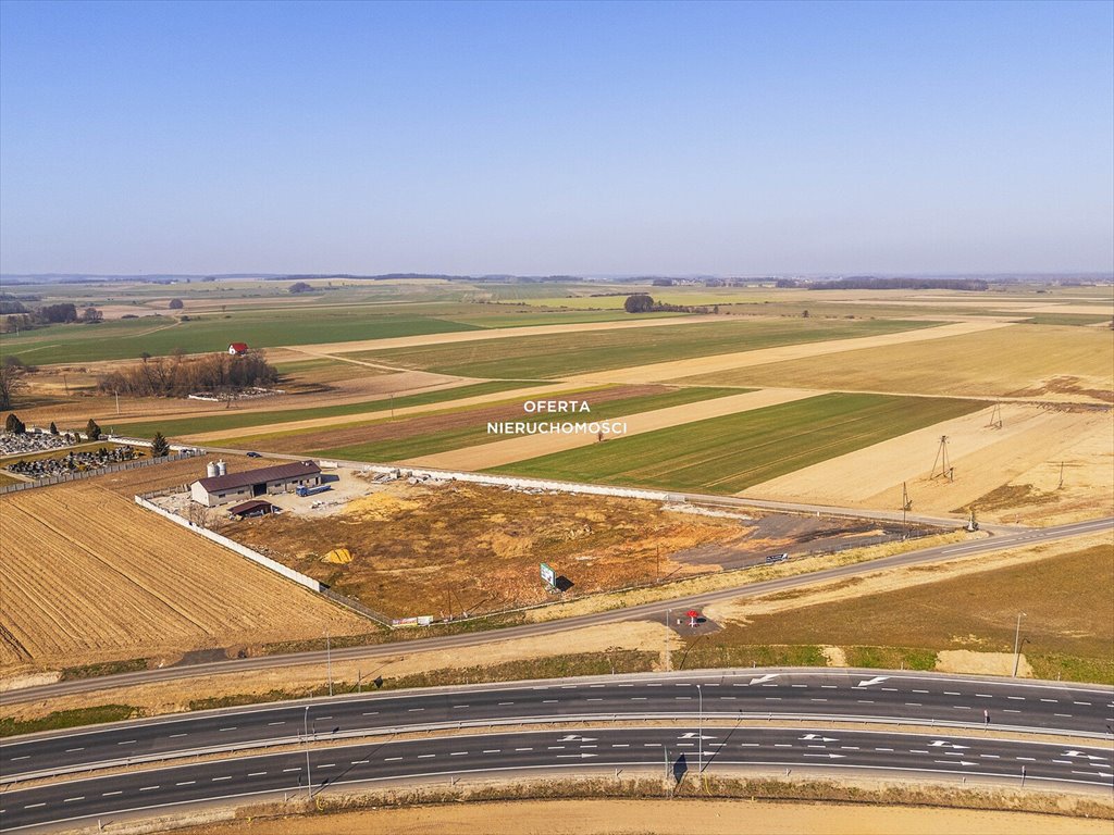 Działka inwestycyjna 10 883 m² przy rondzie w Pakosławicach Pakosławice  10 883m2 Foto 1