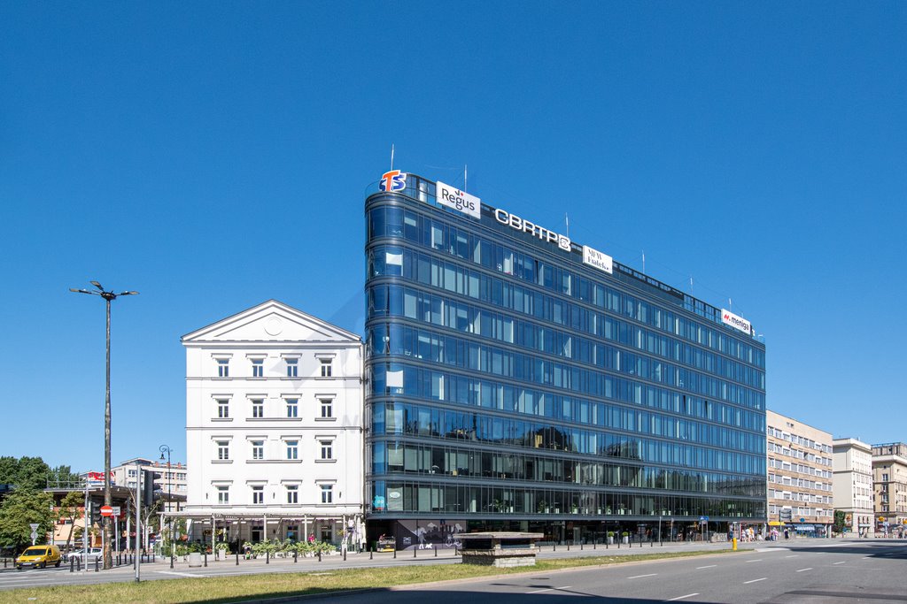 Nowoczesny biurowiec w Śródmieściu z balkonem i certyfikatem BREEAM Warszawa, Śródmieście  60m2 Foto 1