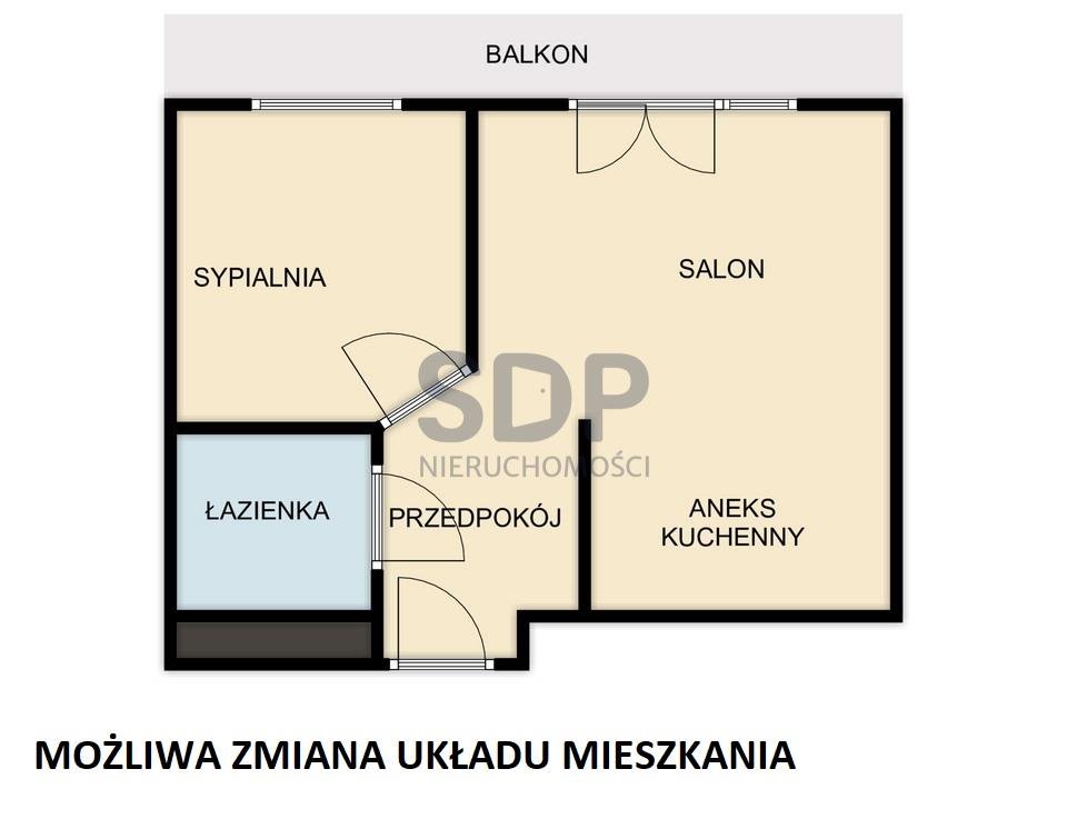 Mieszkanie dwupokojowe na sprzedaż Wrocław, Krzyki, Drukarska  41m2 Foto 7