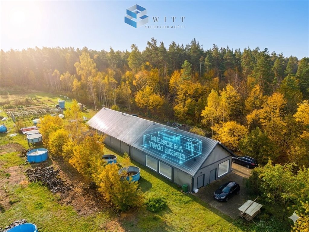 Hala produkcyjno-magazynowa 342 m² z dużą działką w Łukcie Łukta  342m2 Foto 1