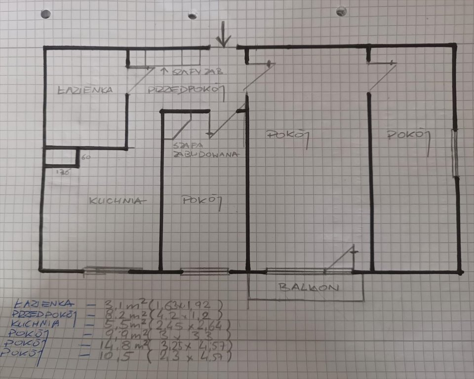 Mieszkanie trzypokojowe na sprzedaż Bytom, Szombierki, Zabrzańska  51m2 Foto 10