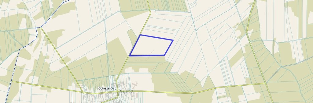 Grunt rolny 10,7 ha z dojazdem asfaltowym i dużym potencjałem Gołasze-Dąb  107 400m2 Foto 1