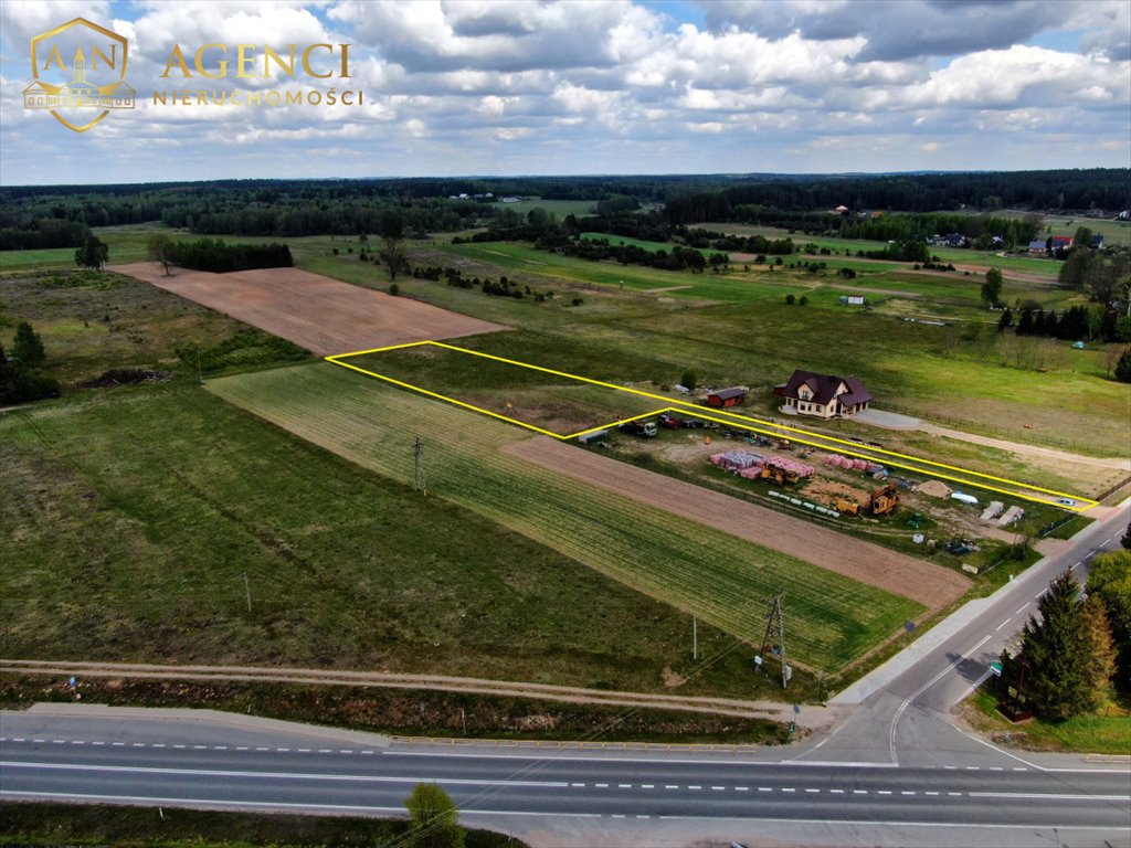 Działka 4 377 m² z mediami, blisko lasów i Białegostoku Rybniki  4 377m2 Foto 1