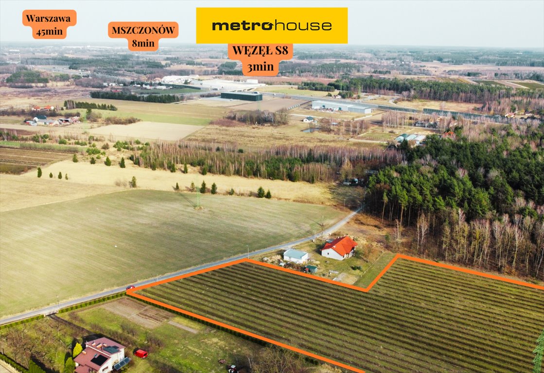 Unikatowa działka 3,06 ha pod inwestycję w Powązkach Powązki, Dębowa  30 600m2 Foto 1