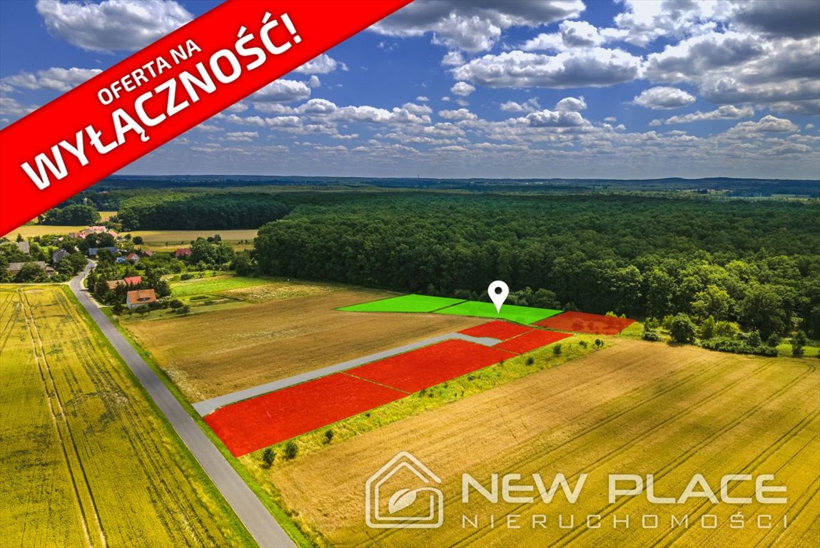 Działka 1005 m² w Kobylnikach - las, prąd, spokój Kobylniki  1 005m2 Foto 1