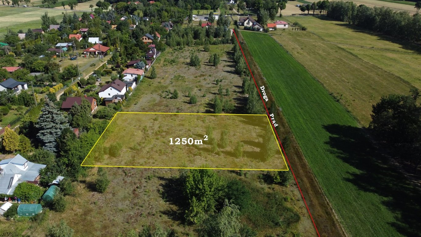 Działka 1250 m² pod zabudowę w Przyborowicach Górnych Przyborowice Górne  1 250m2 Foto 1