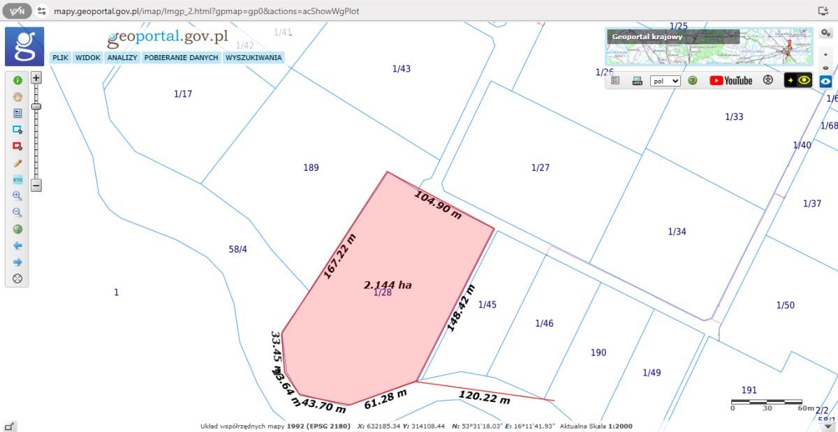 Działka budowlana na sprzedaż Żelisławie, ŻELISŁAWIE  21 077m2 Foto 1