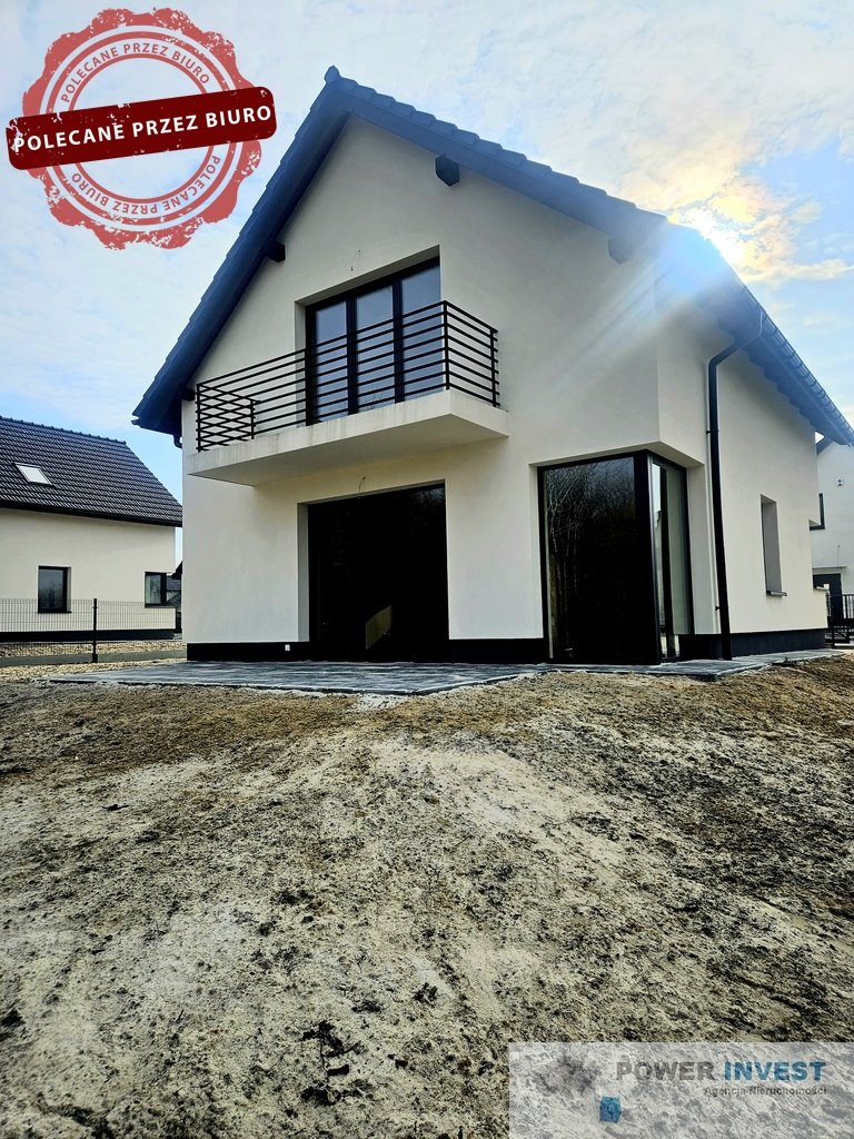 Przeginia Duchowna: Nowoczesny dom 145 m2, 3 sypialnie, taras Przeginia Duchowna  145m2 Foto 1