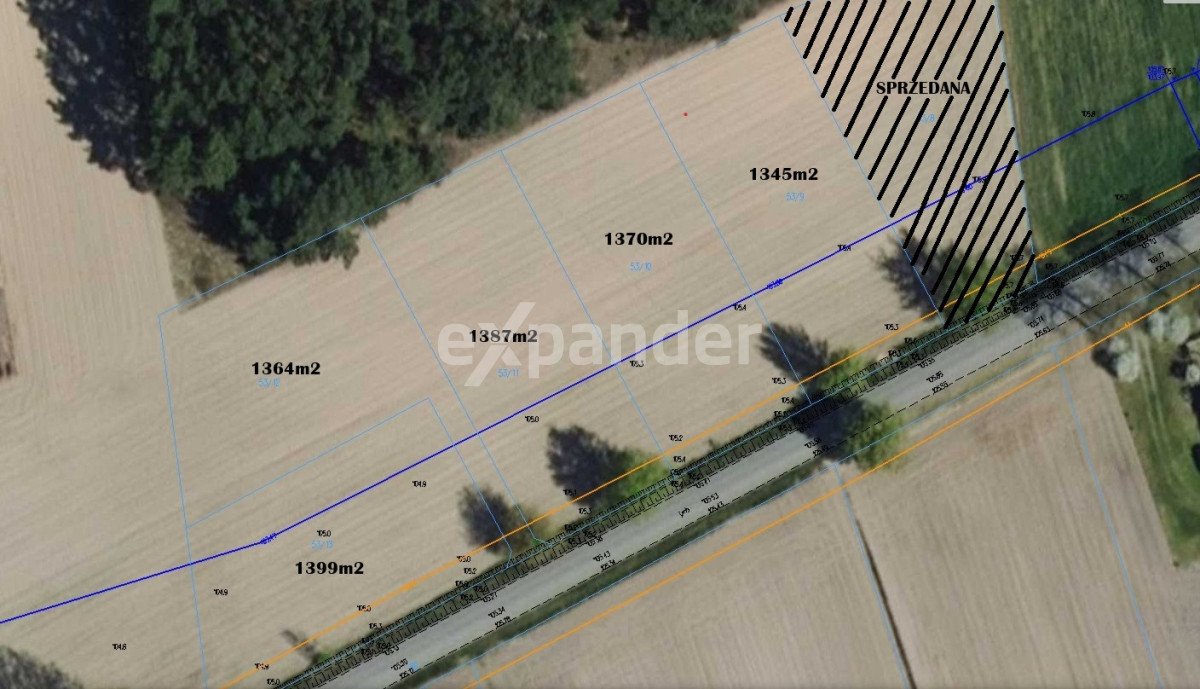 Działka budowlana na sprzedaż Piotrków Kujawski  1 345m2 Foto 1