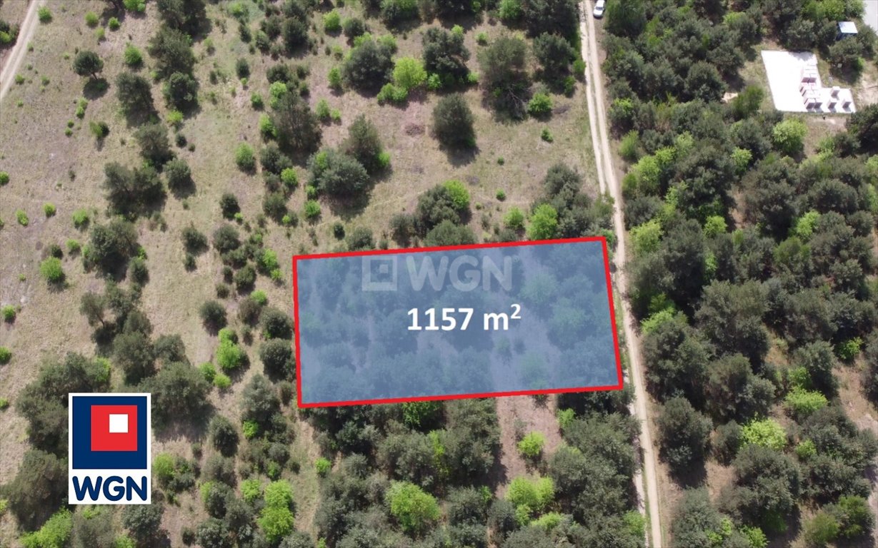 Na sprzedaż działka 1157 m² w Konopiskach z warunkami zabudowy Konopiska, Brylantowa  1 157m2 Foto 1