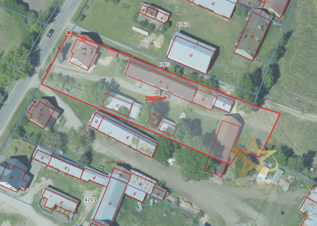 Siedlisko z domem 7 pokoi i zabudowaniami w Skieblewie Skieblewo  160m2 Foto 1