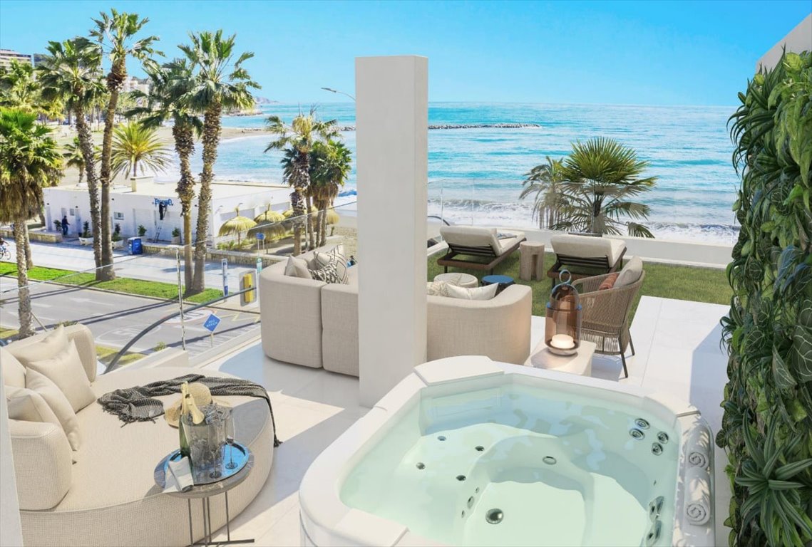 Luksusowe mieszkanie z widokiem na morze w Málaga Hiszpania, Malaga, El Limonar, Málaga, Málaga  123m2 Foto 1