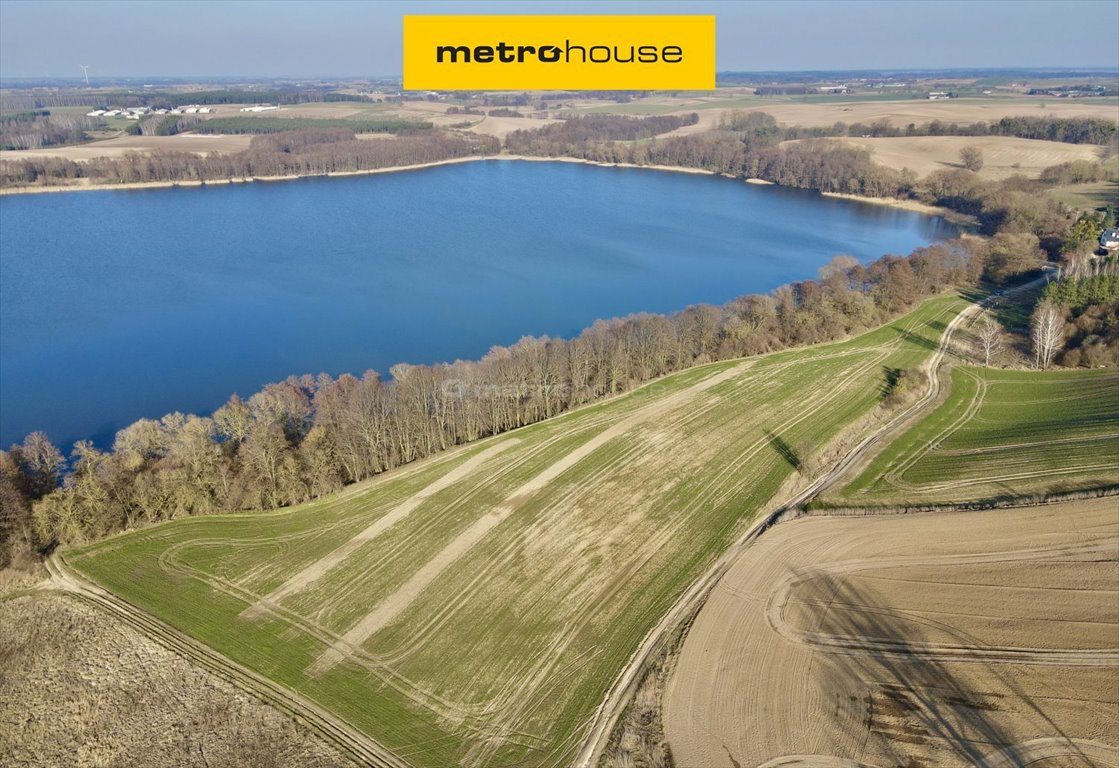 Działka nad jeziorem Płowęż – cisza, natura, widok na wodę Płowęż  9 200m2 Foto 1