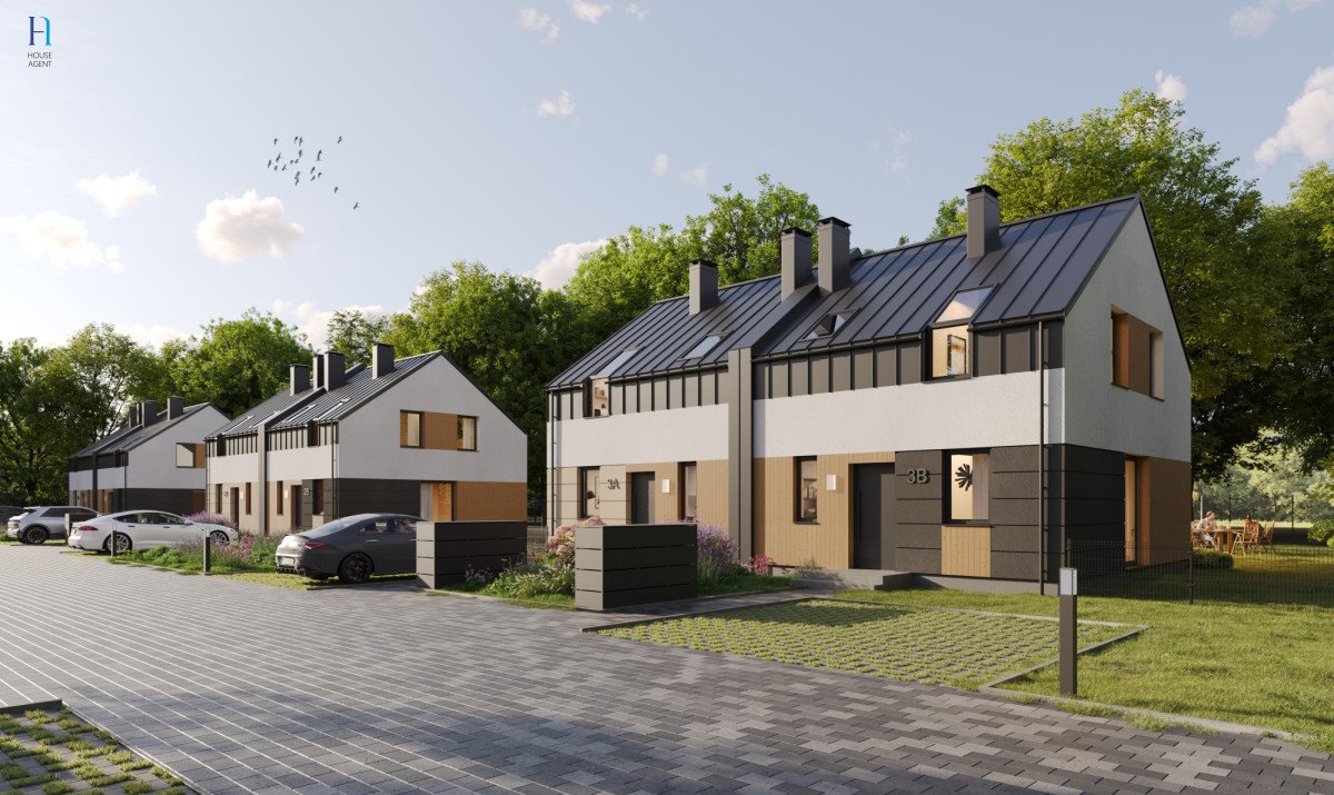 Nowoczesny dom z ogródkiem - Rąbień AB - 82,2 m² Rąbień AB, Konwaliowa  82m2 Foto 1