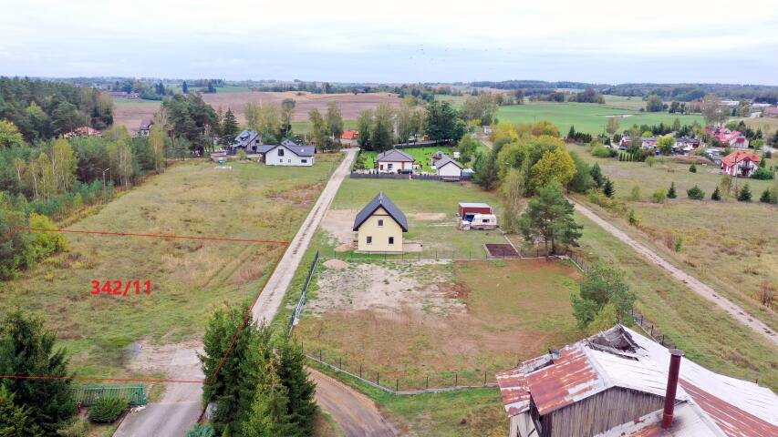 Działka 3000 m² pod dom w Nowych Sołdanach z mediami Nowe Sołdany  3 000m2 Foto 1