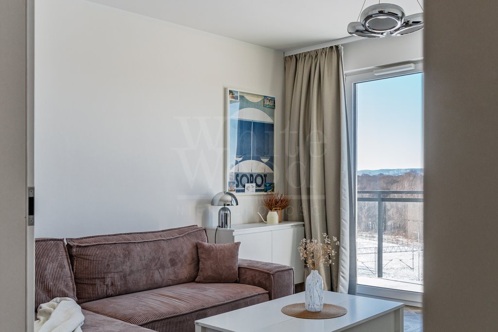 Nowoczesne 2-pokojowe mieszkanie z panoramicznym widokiem na Gdańsk Oliwa, 800m od plaży Gdańsk, Letnica, Letnicka  42m2 Foto 1