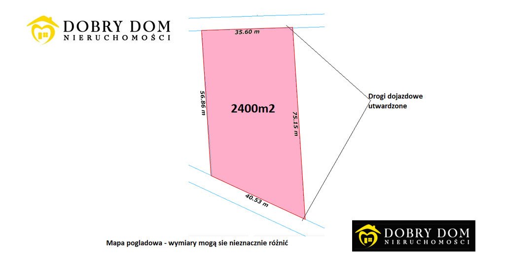Działka rolna 2400 m² w otulinie lasu nad Nurcem Nurzec  2 400m2 Foto 1