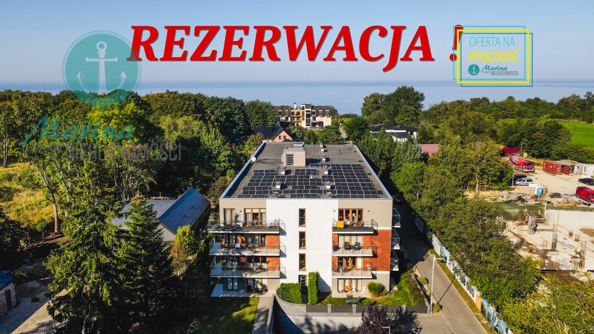 Mieszkanie dwupokojowe na sprzedaż Jastrzębia Góra, Klifowa  46m2 Foto 1