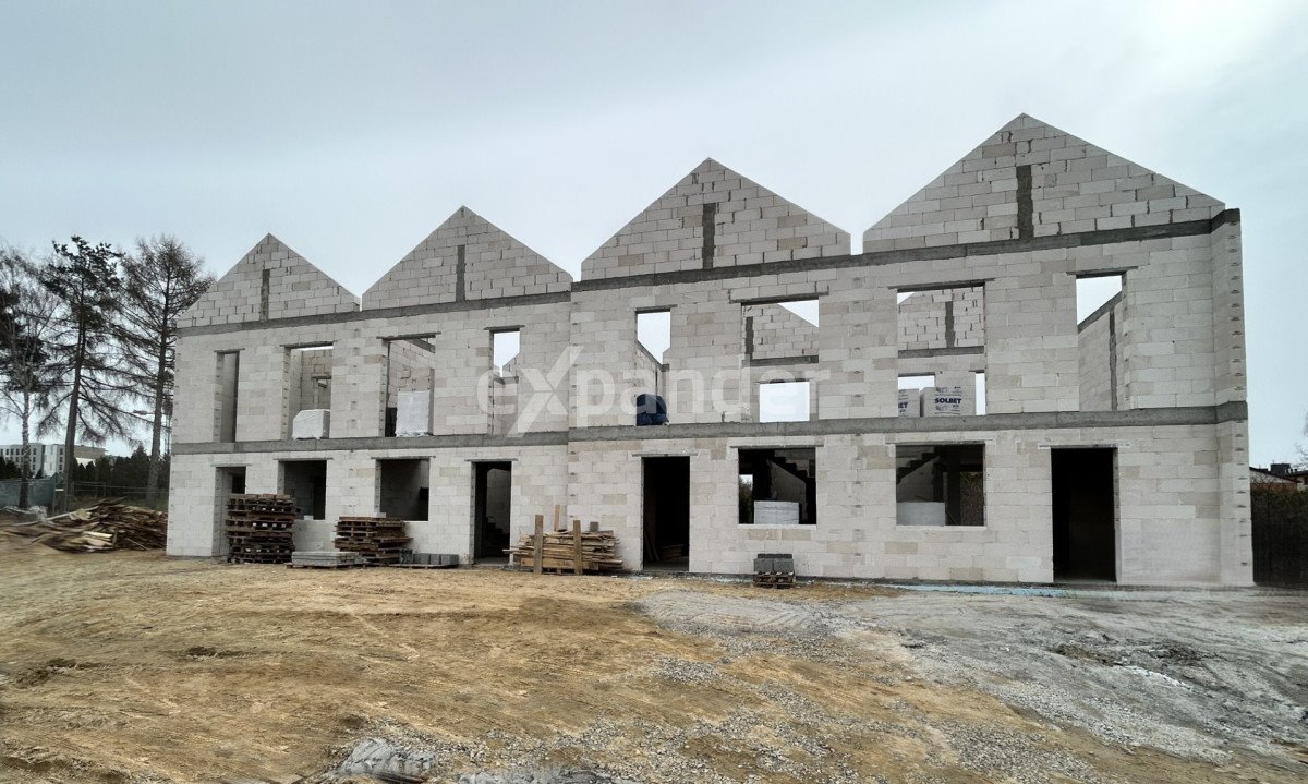 Nowoczesny dom szeregowy z dużym ogródkiem i 2 miejscami parkingowymi Lublin, Szerokie, Bliska  79m2 Foto 1