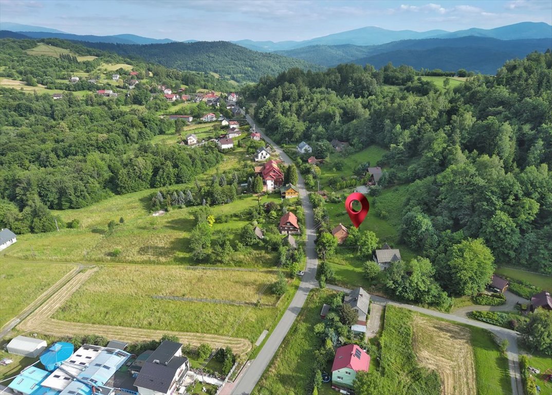 Działka budowlana na sprzedaż Rychwałd, Beskidzka  1 100m2 Foto 6