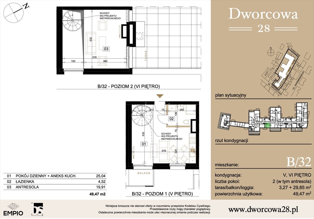 Mieszkanie dwupokojowe na sprzedaż Bydgoszcz, Śródmieście, Dworcowa  49m2 Foto 2