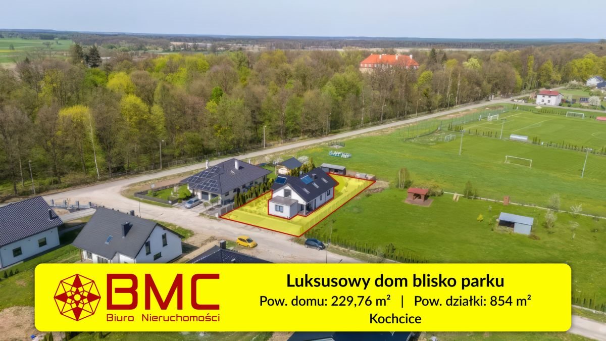 Nowoczesny dom 229 m2 z ogrodem, garażem i tarasem Kochcice, Cicha  230m2 Foto 1