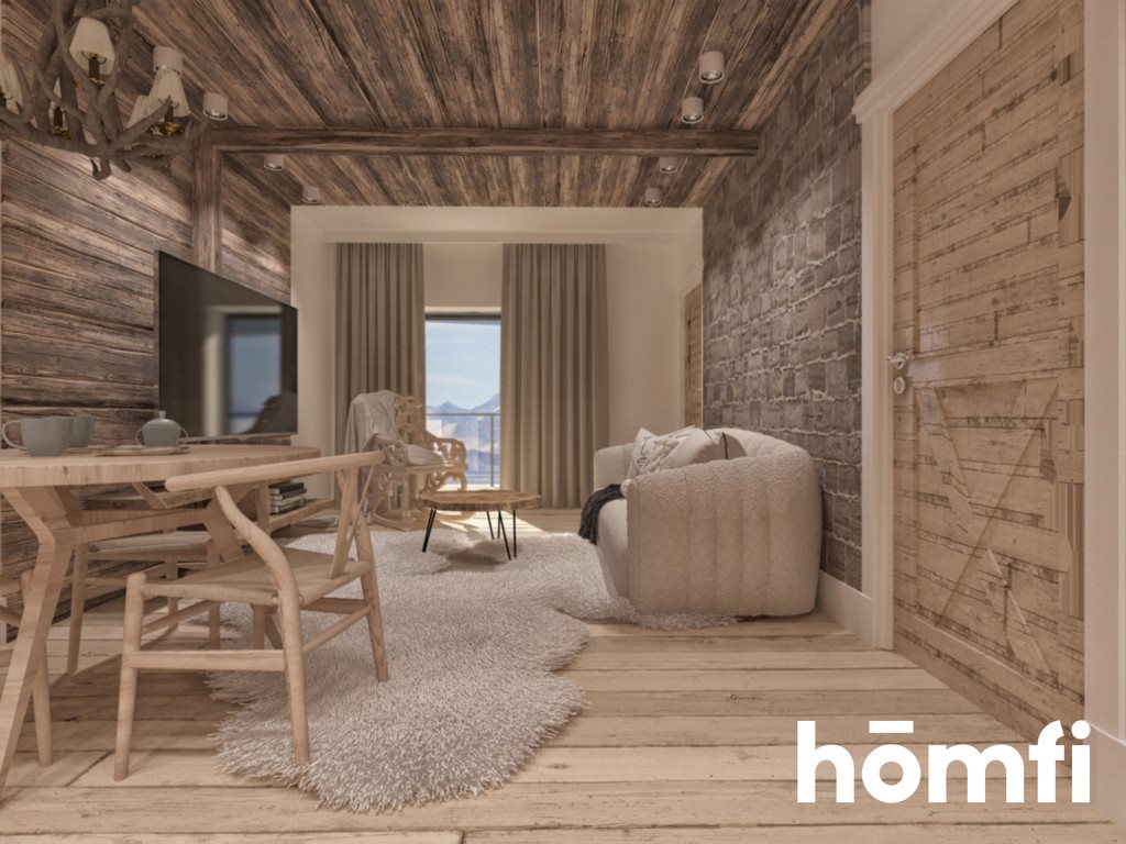 Mieszkanie trzypokojowe na sprzedaż Zakopane, Droga do Walczaków  40m2 Foto 1