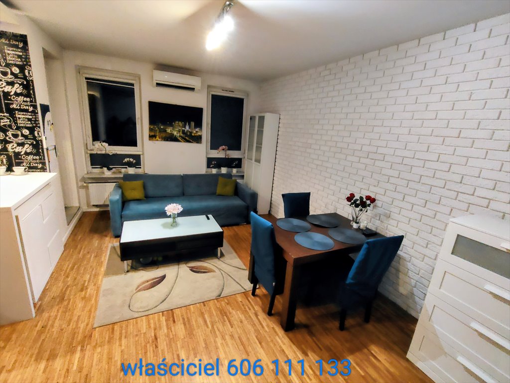 Mieszkanie dwupokojowe na wynajem Warszawa, Mokotów, marina, Rajska 5  51m2 Foto 1