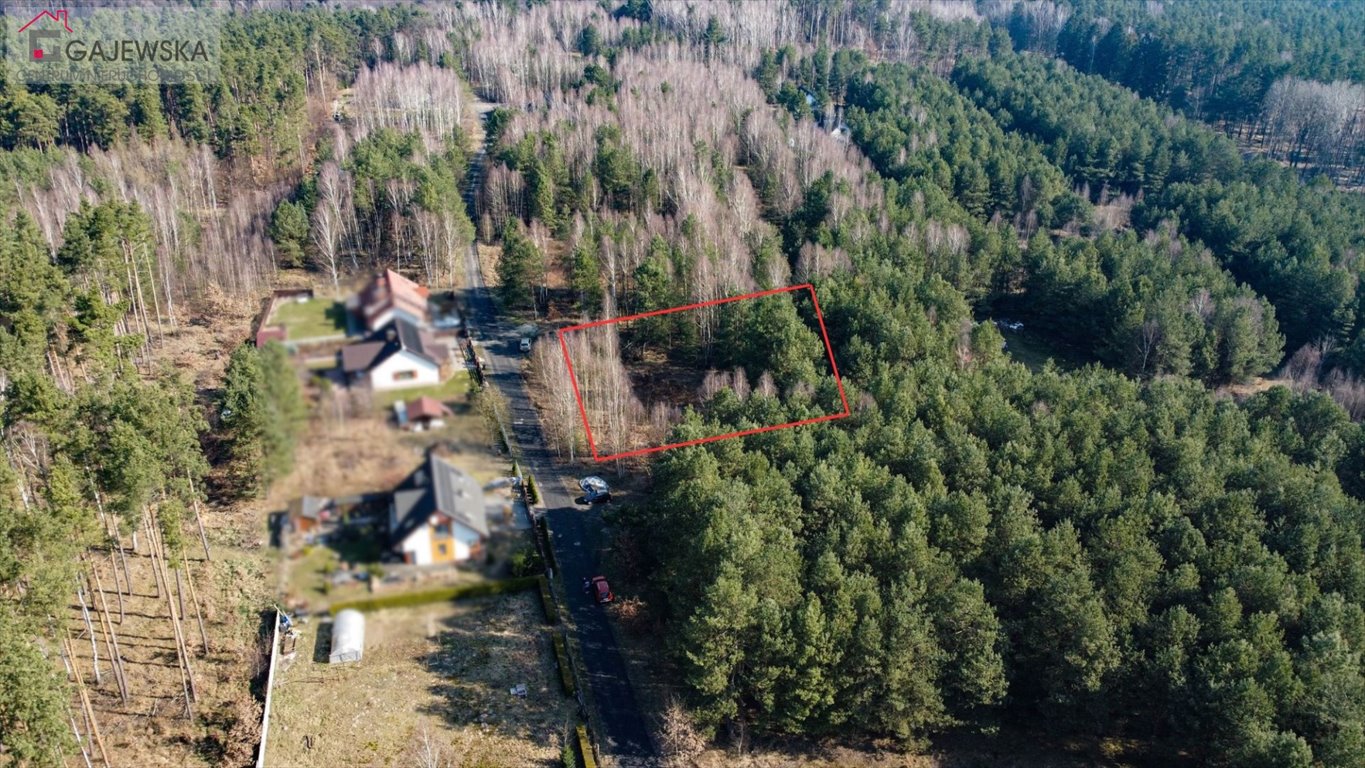 Działka 948 m² pod zabudowę jednorodzinną w Skórce Skórka  948m2 Foto 1