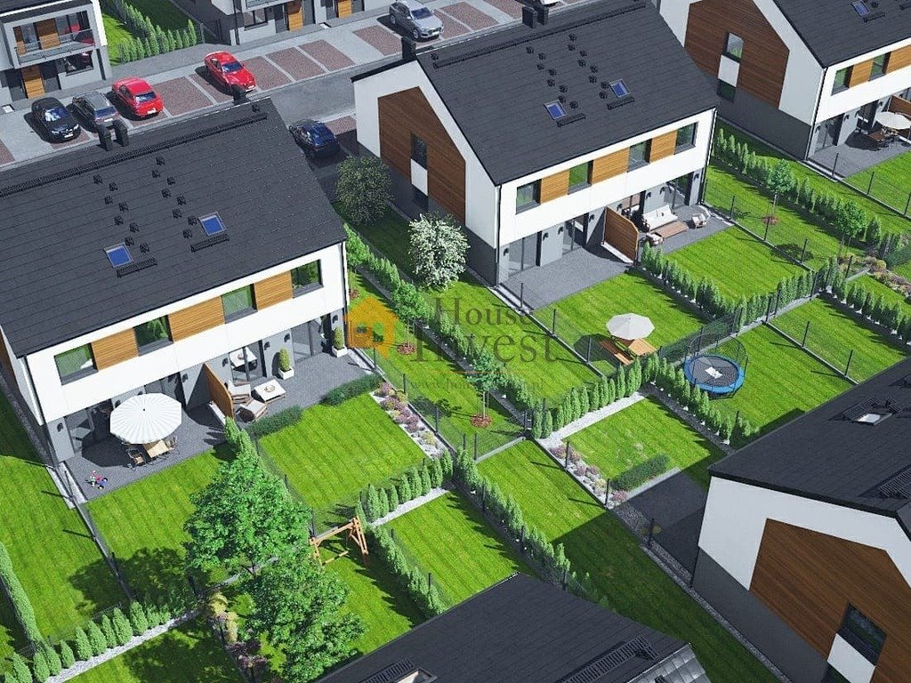 Nowoczesny dom 4 pok. na osiedlu w Ulesiu (blisko Legnicy) Ulesie  68m2 Foto 1