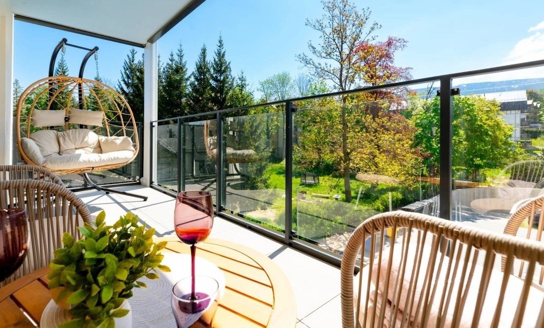 Nowoczesny apartament z widokiem na góry w Szklarskiej Porębie Szklarska Poręba, Marysin, Słoneczna  33m2 Foto 1