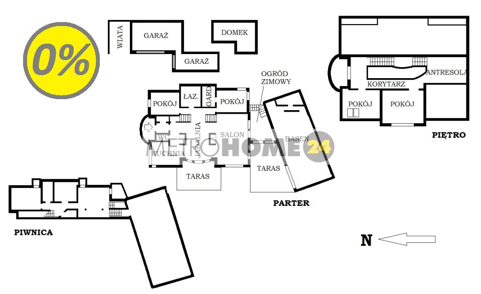 Dom na sprzedaż Zalesie Górne, Zawady  480m2 Foto 20