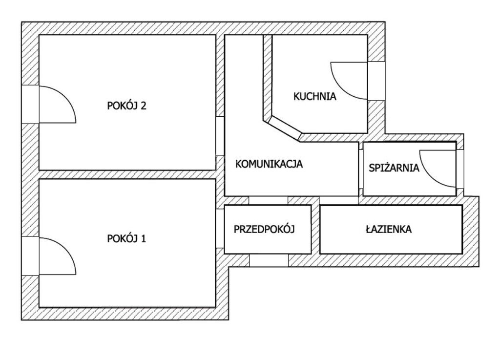 Mieszkanie dwupokojowe na sprzedaż Gliwice  43m2 Foto 19