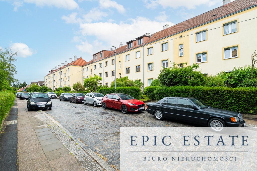 Na sprzedaż 3-pokojowe mieszkanie 60 m² z ogródkiem na Pogodnie Szczecin, Pogodno, Pawła Włodkowica  60m2 Foto 1