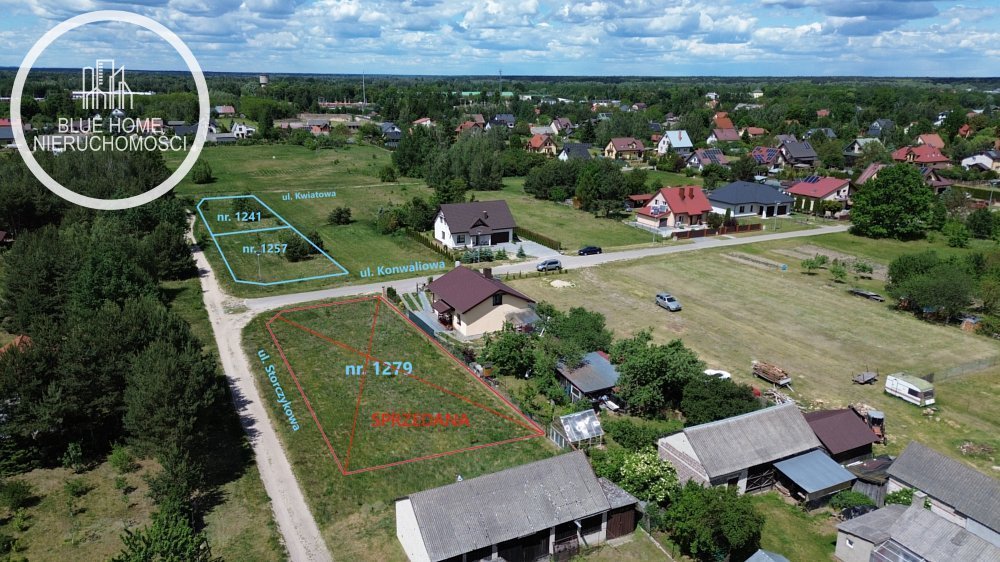 Działka budowlana 900 m² w Dorohusk-Osada - zapraszam Dorohusk-Osada, Storczykowa, Konwaliowa, Kwiatowa  900m2 Foto 1