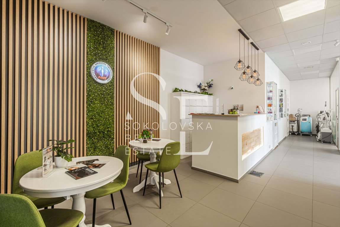Salon kosmetologii z bazą klientów w Wilanowie - polecam Warszawa, Wilanów, Aleja Rzeczypospolitej  97m2 Foto 1