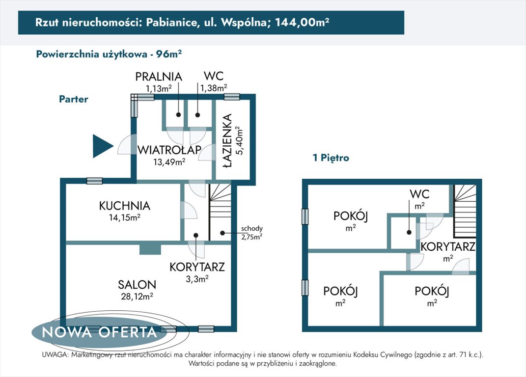 Dom na sprzedaż Pabianice, Wspólna  144m2 Foto 5