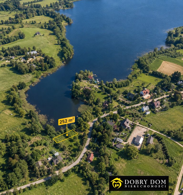 Sprzedam działkę 252 m² nad jeziorem w Wołowni Wołownia  252m2 Foto 1