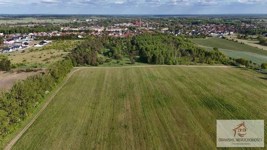 Działka budowlana na obrzeżach Drawska Pomorskiego, 1183 m2 Drawsko Pomorskie, Obrzeża miasta, Wywiórskiego  1 183m2 Foto 1