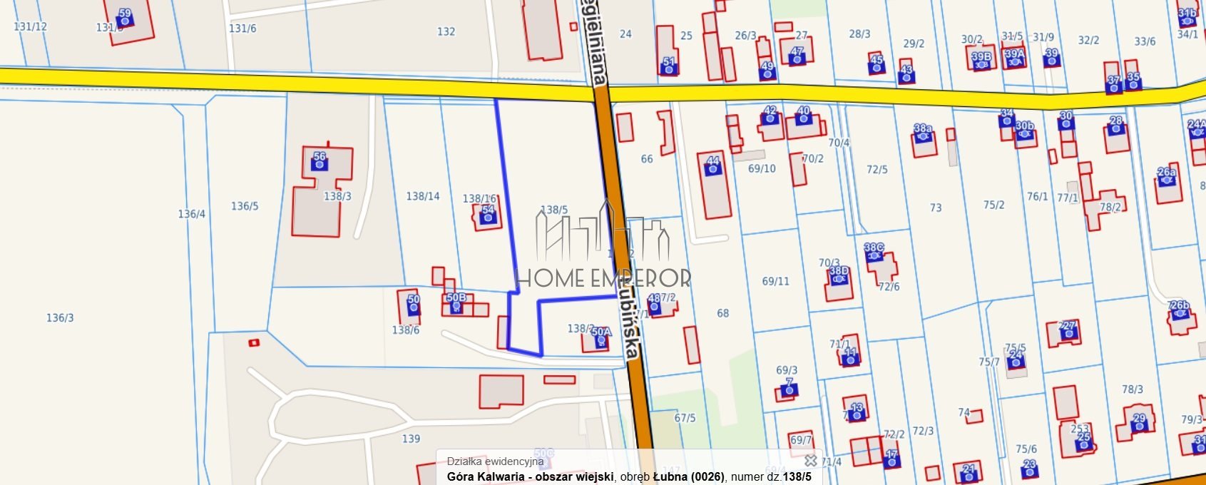 Działka przemysłowo-handlowa na sprzedaż Łubna, Łubińska  4 200m2 Foto 6