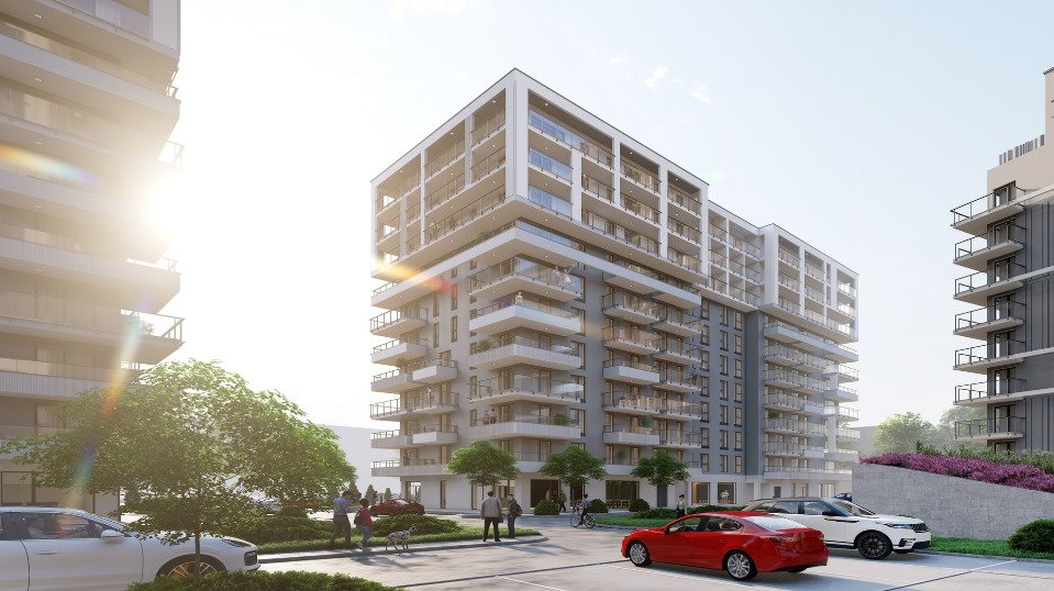 Nowoczesne 25 m² z balkonem, garaż i podziemne ładowarki Kielce, al. Solidarności  25m2 Foto 1