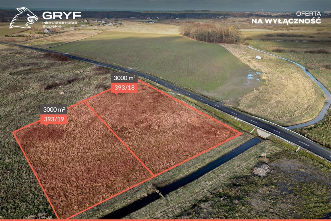 Działki 3000 m² blisko morza w Rusinowie - polecam Rusinowo, Rusinowo  3 000m2 Foto 1