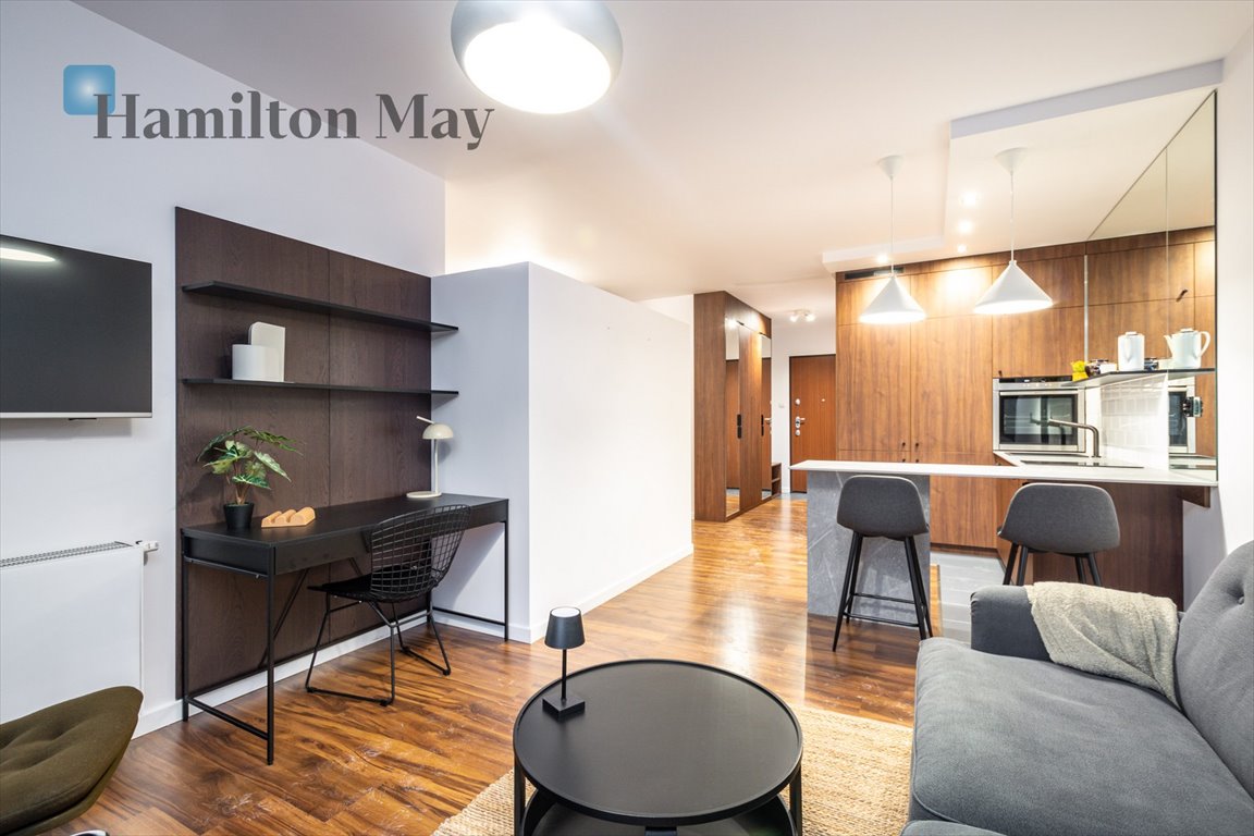 Nowoczesne 40 m² z balkonem, Wiślane Tarasy, Kazimierz Kraków, Grzegórzki, Grzegórzecka  40m2 Foto 1