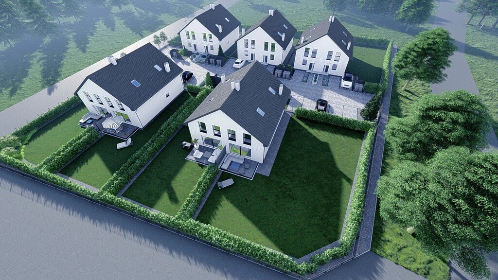 Zapraszam do nowoczesnych domów 107 m² z dużymi ogrodami w Dołujach Dołuje  107m2 Foto 1