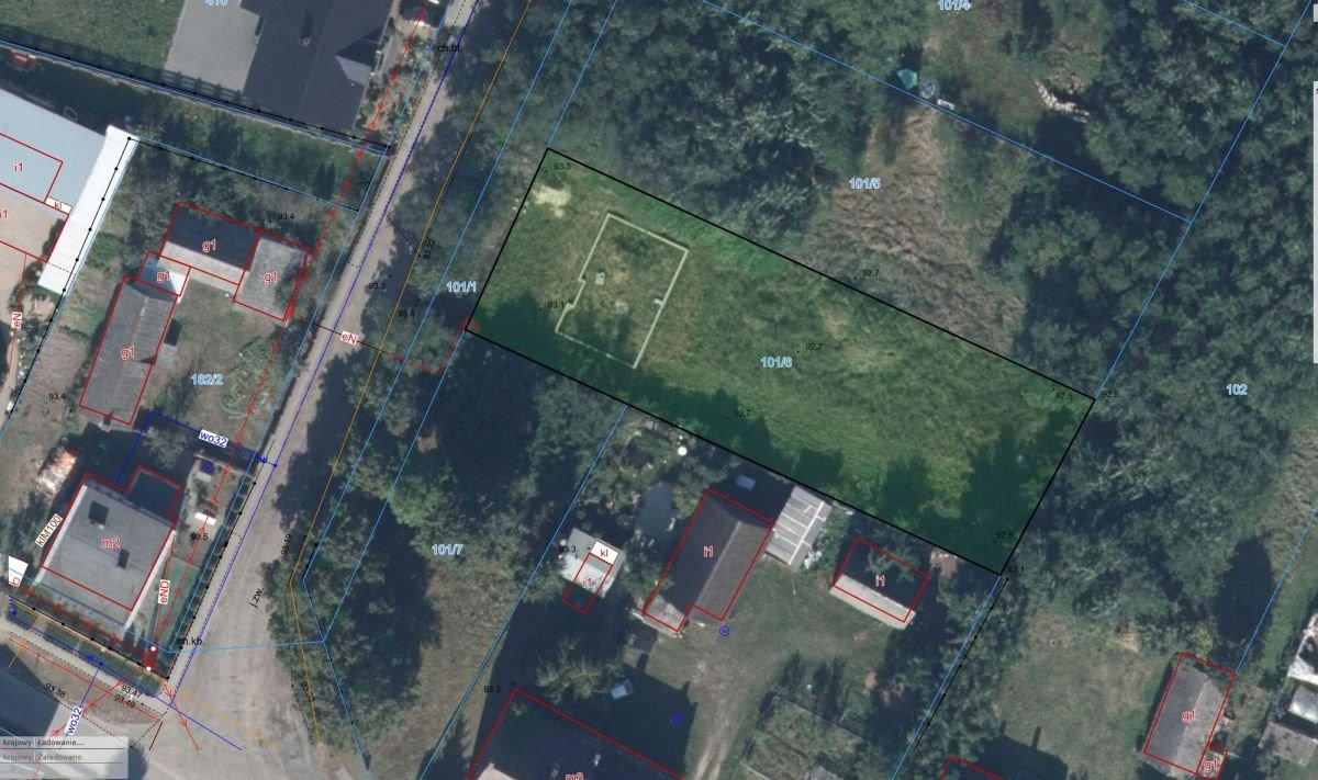 Działka 1298 m² z pozwoleniem na dom, fundamenty, uzbrojona Linie  1 198m2 Foto 1