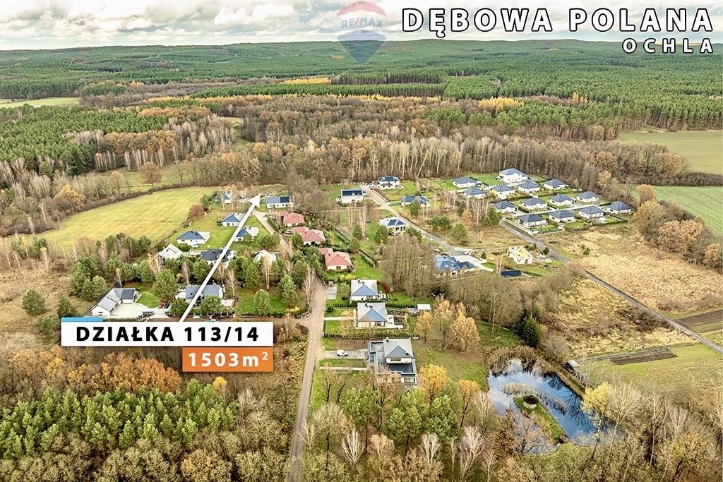 Działka budowlana na sprzedaż Zielona Góra, Ochla, Ochla-Dębowa Polana  1 503m2 Foto 18