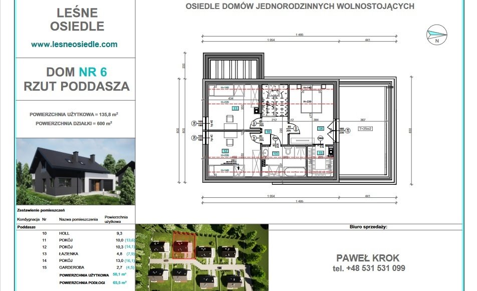 Dom na sprzedaż Tajęcina  136m2 Foto 10