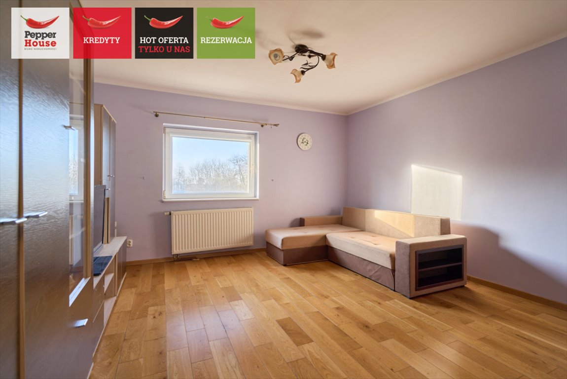Przestronne 39,8 m² z ogrodem, garażem, piwnicą - polecam! Kąpino, Wiejska  40m2 Foto 1