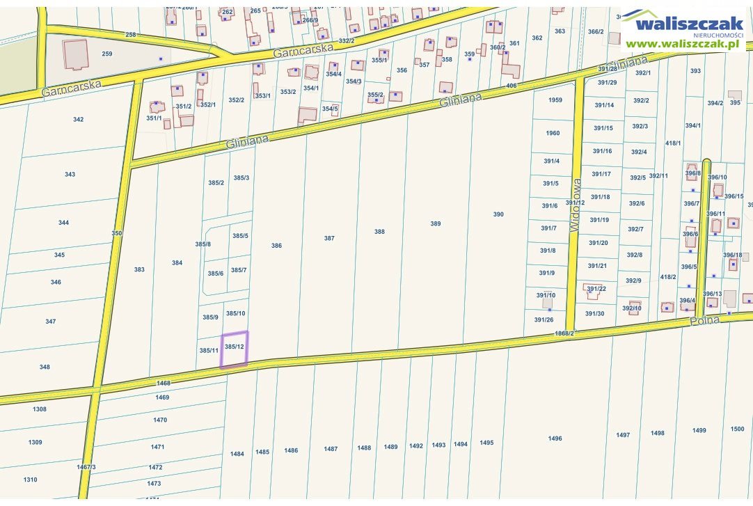Zapraszam do zakupu działki 1041 m² w Wolborzu Wolbórz, Polna  1 041m2 Foto 1
