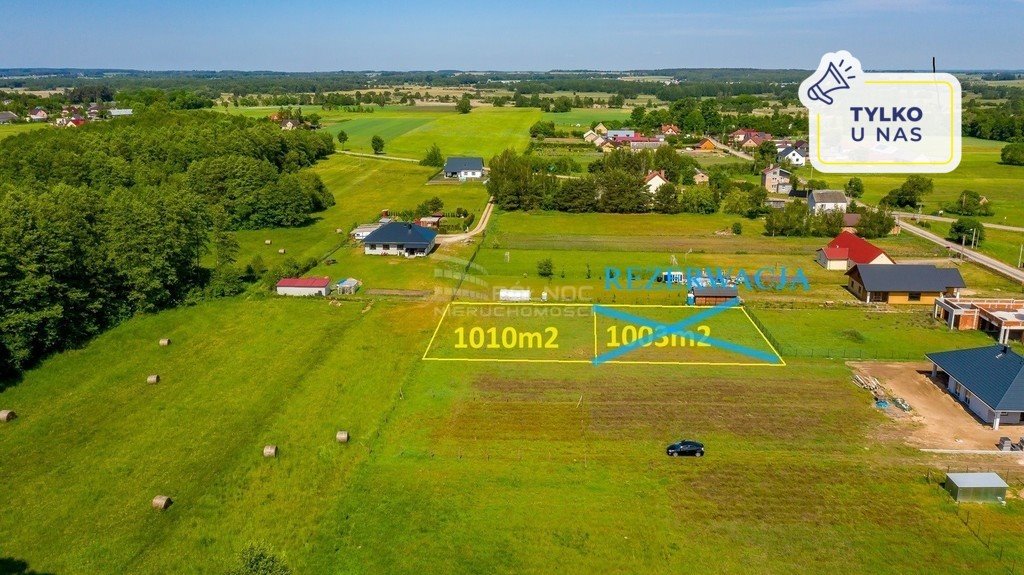 Działka budowlana na sprzedaż Rogówek  1 010m2 Foto 1